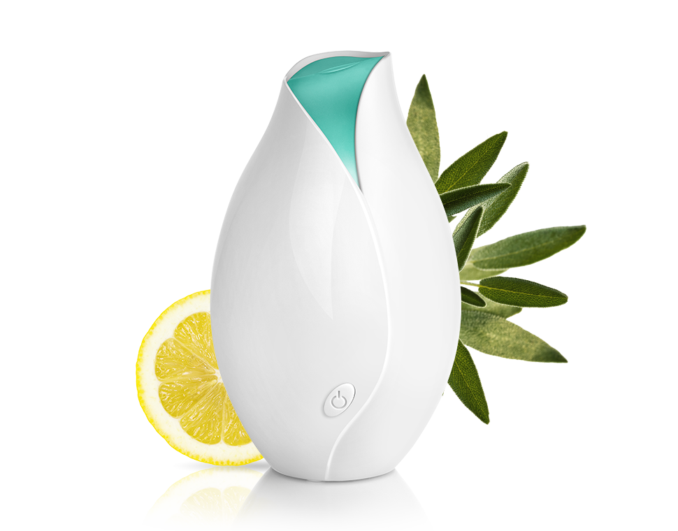 Humidificateur & Diffuseur poire d'huiles essentielles avec variation de 7  couleurs