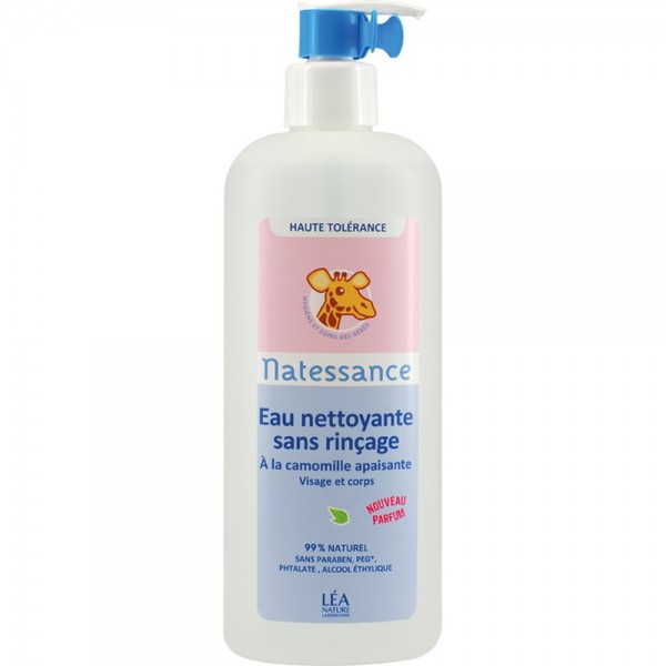 Natessance Bebe Naturel Eau Nettoyante Sans Rincage Camomille