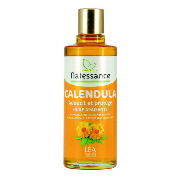 Natessance-Oil Huile Calendula Adoucit Protège Apaisante