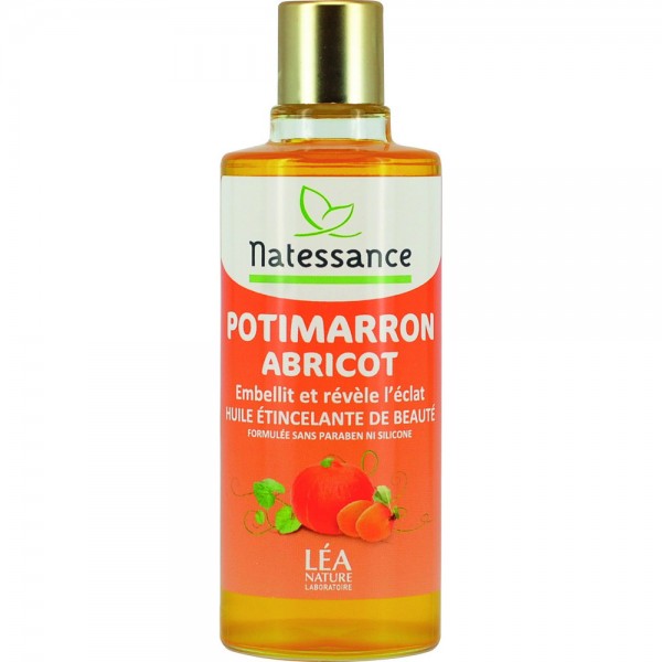 Natessance-Oil Huile Potimarron Abricot Embellit Eclat