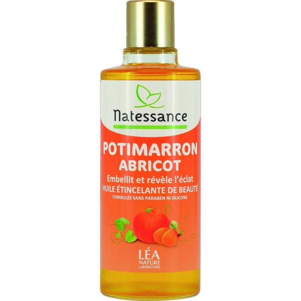 Natessance-Oil Huile Potimarron Abricot Embellit Eclat