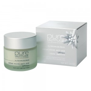 Pure Altitude-Lift Alpes-BAIN SERENITE Creme Riche Anti-Age Lissanate Regenerante Anti-Ageing regenerating Cream Mountain Plants beauty care