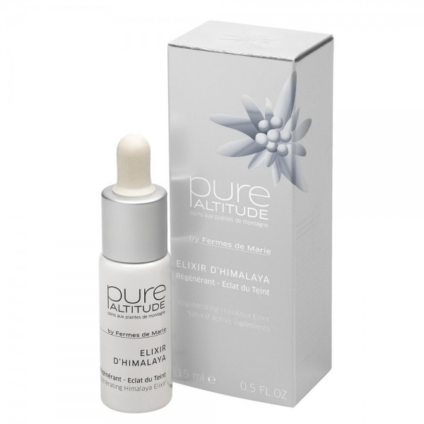 Pure Altitude-Lift Alpes-BAIN SERENITE Elixir d'himalaya regenrant eclat du teint regenerating Himalaya Elixir