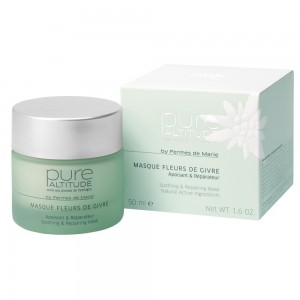 Pure Altitude-Lift Alpes-BAIN SERENITE Masque fleurs de Givre Apaisant Reparateur Soothing reparing MAsk