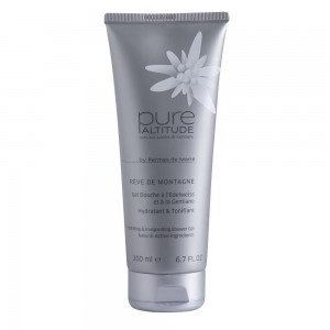 Pure Altitude-Lift Alpes-BAIN SERENITE Reve de Montagne Gel Douche Edelweiss Gentiane Hydratant Tonifiant Hydrating Invigorating Shower Gel