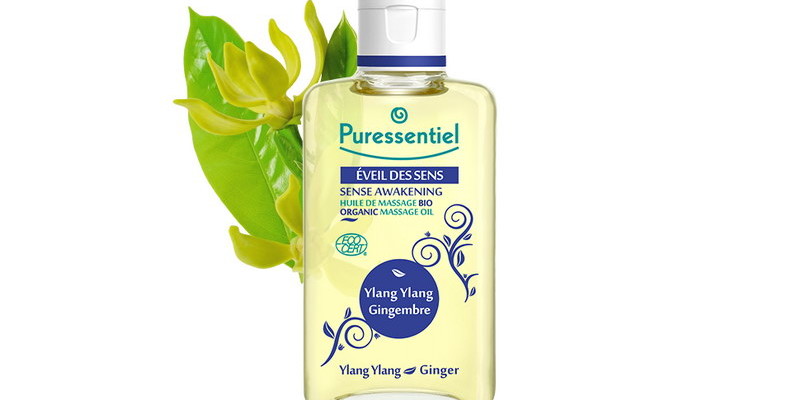 Puressentiel Bien Etre Éveil des Sens Huile de Massage Bio Sense Awakening Organic Massage Oil Ylang Ylang Gingembre Ginger