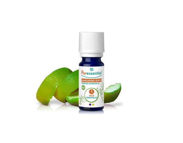 Puressentiel Huile Essentielle Bio Mandarine verte Huile Essentielle Essential Oil