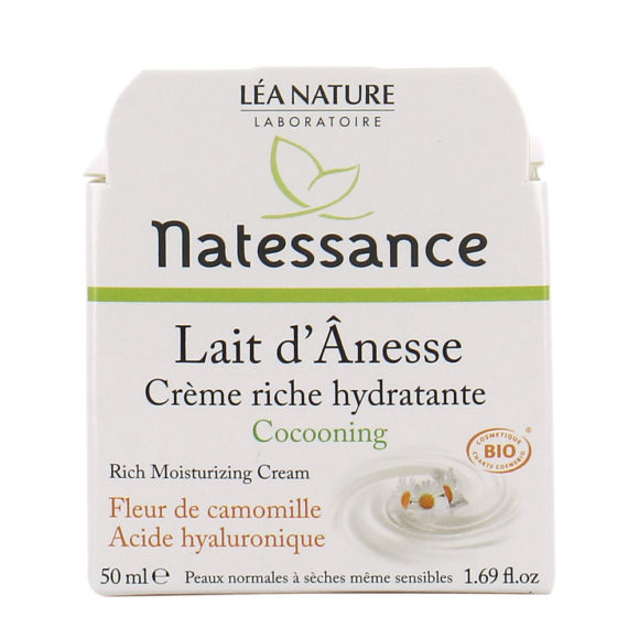 natessance-creme-riche-hydratante-lait-d'anesse-cocooning-packshot-health-essentials-liban